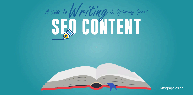 A Guide To Writing & Optimizing Great SEO Content - Gifographics.co